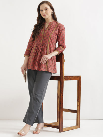 Women Gray Wide Leg Pant